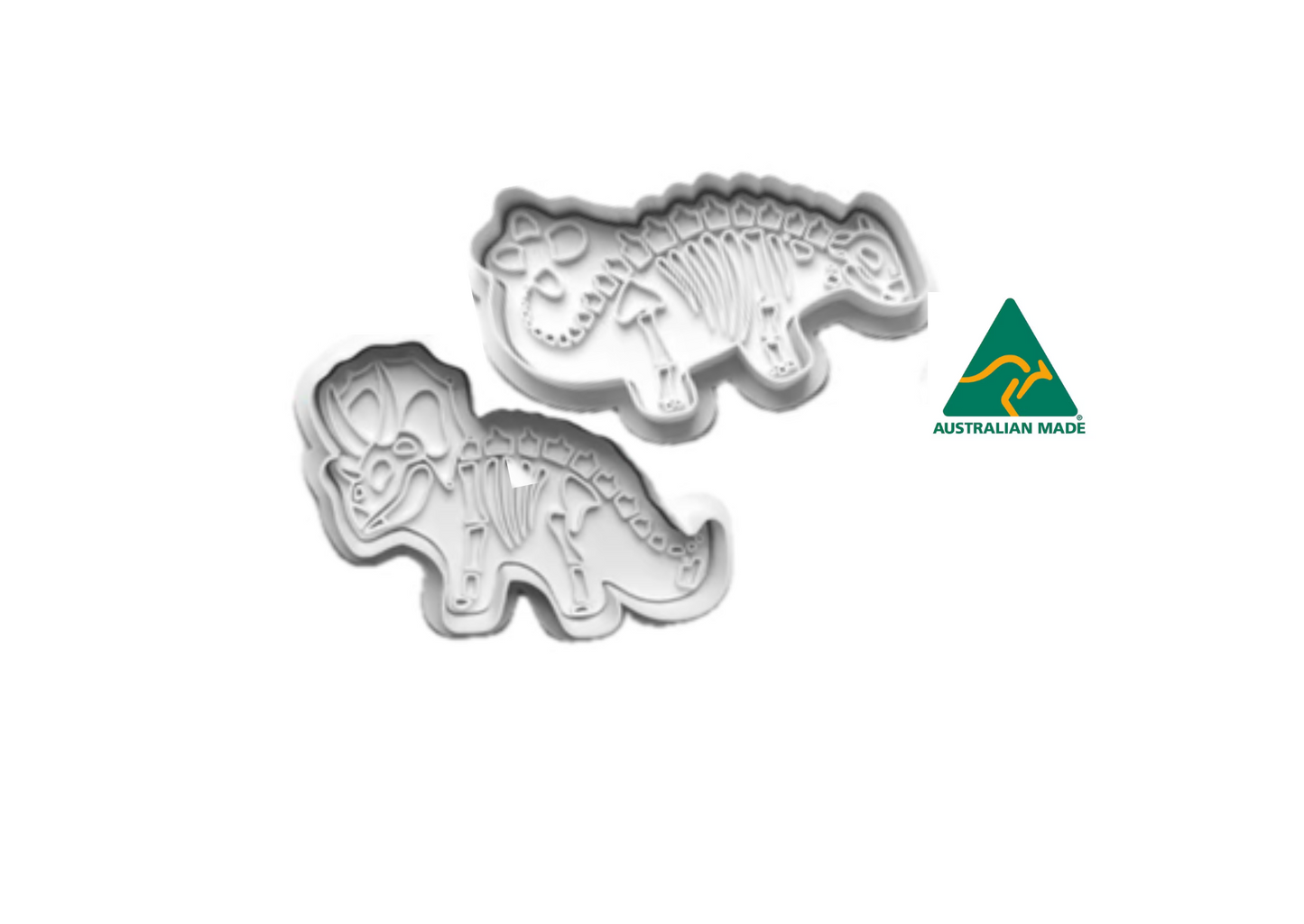 DINOSAUR DOUGH CUTTERS V1